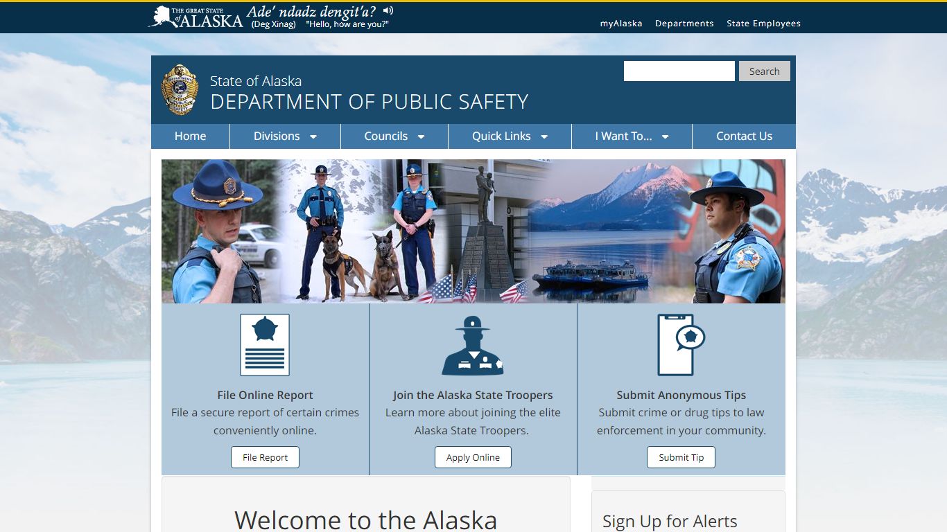 Home - Alaska Department of Public Safety